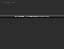 Tablet Screenshot of bidgley.com